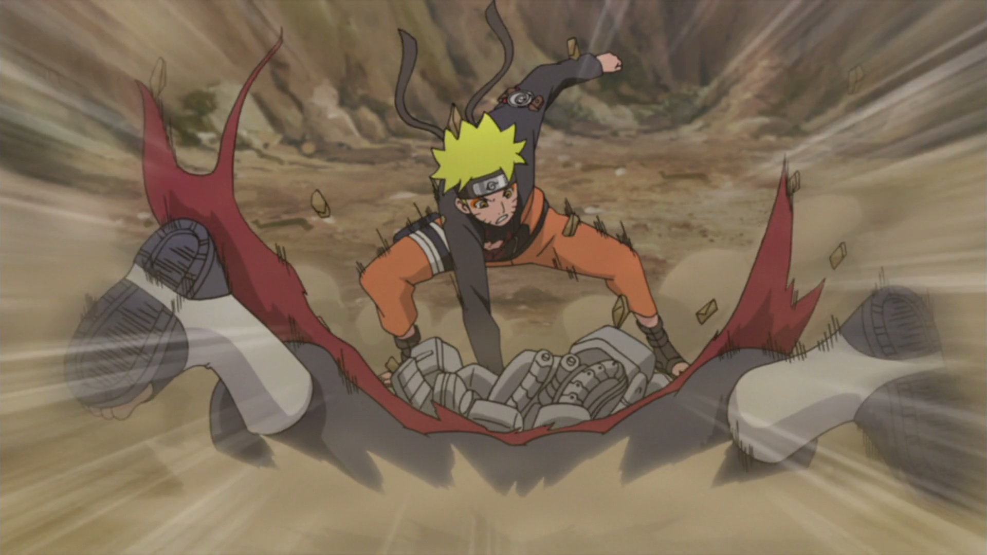 naruto fights pain episode